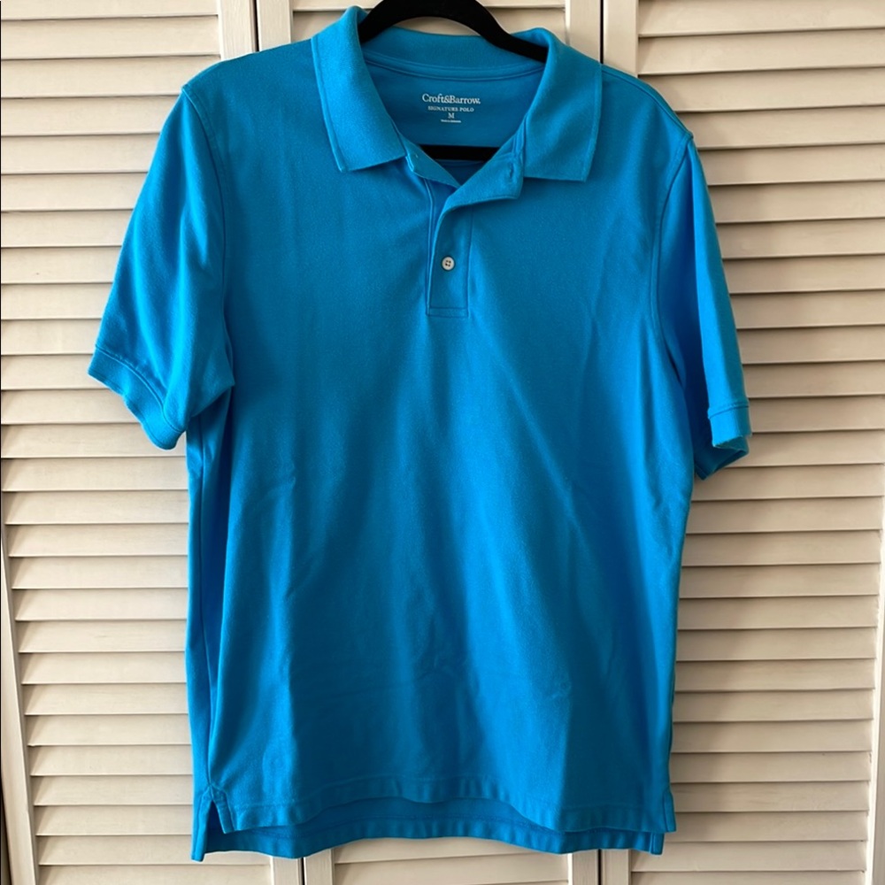 Cutter & Buck Men's Blue Polo Shirt